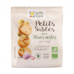 OLIVE & GARLIC BISCUITS 100G